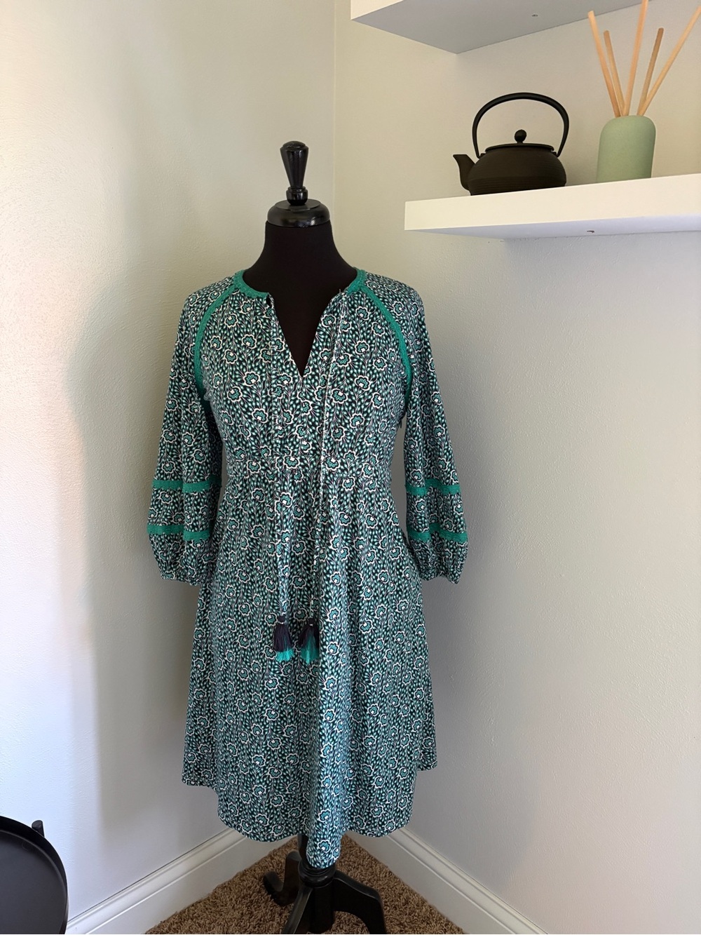 Boden Heidi Printed Boho Dress - Picture 2 of 6